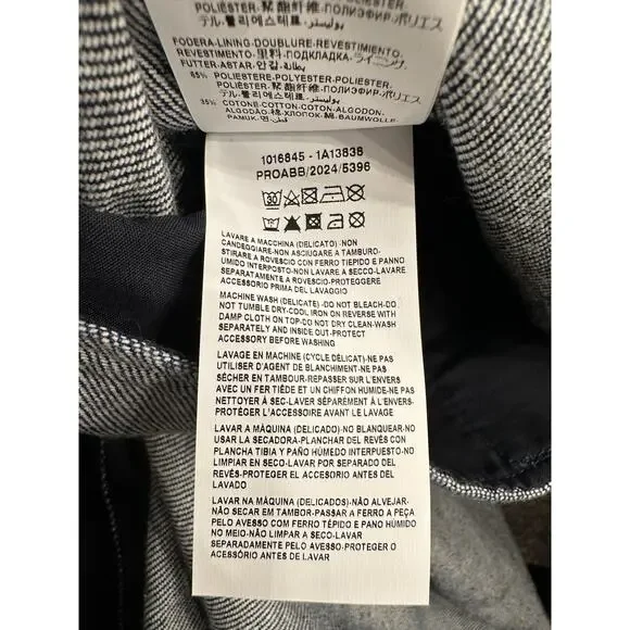 Versace Medusa Blouson Denim Stone Wash Jacket Blue 42 US (52) 1016845 NWT $1500